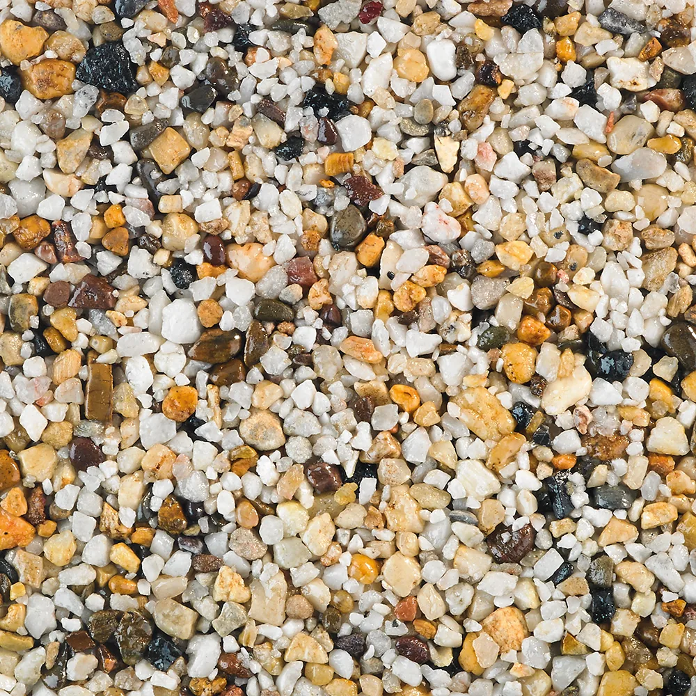 Daltex Aurora resin bound colour blend swatch — Warm