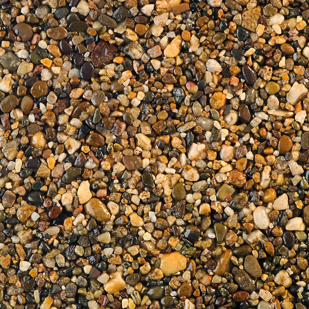 Daltex Cappuccino resin bound colour blend swatch — Warm