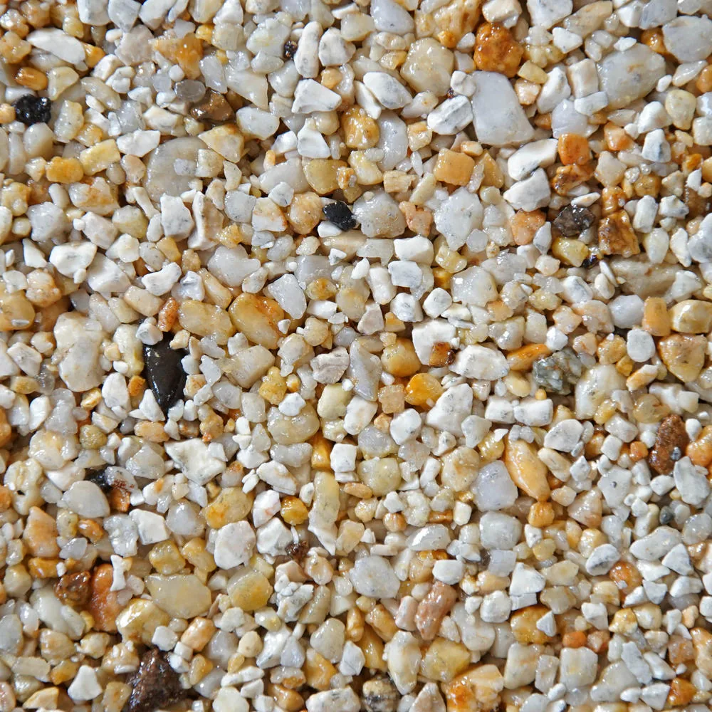 Daltex Caramel Latte resin bound colour blend swatch — Warm