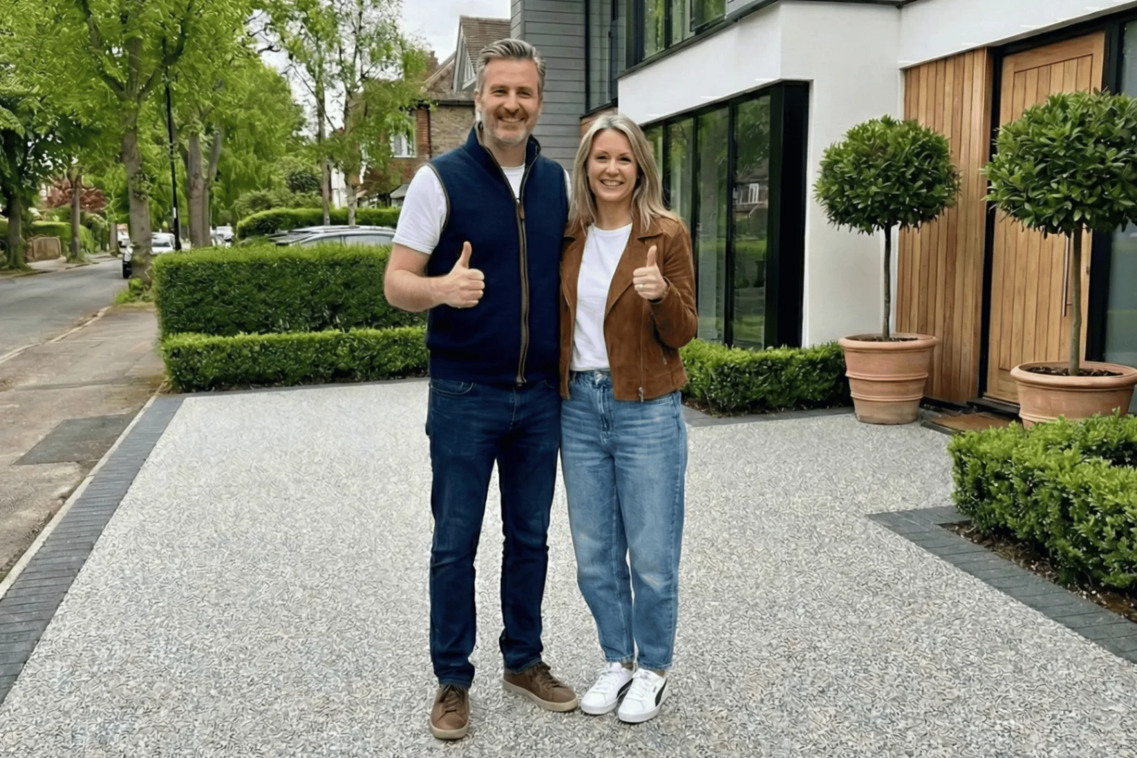 Clare & Jon, SureLay UK customer
