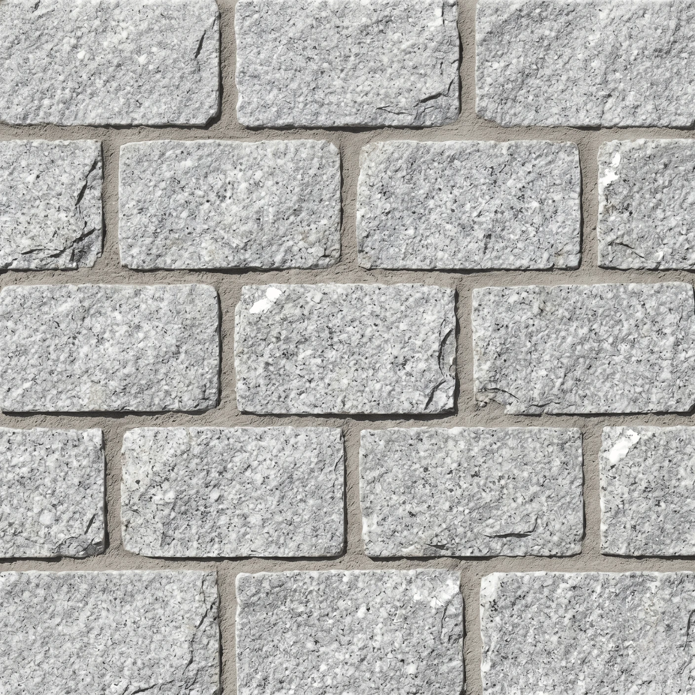 Granite Setts — Light Grey edging installed on a resin bound driveway by SureLay UK