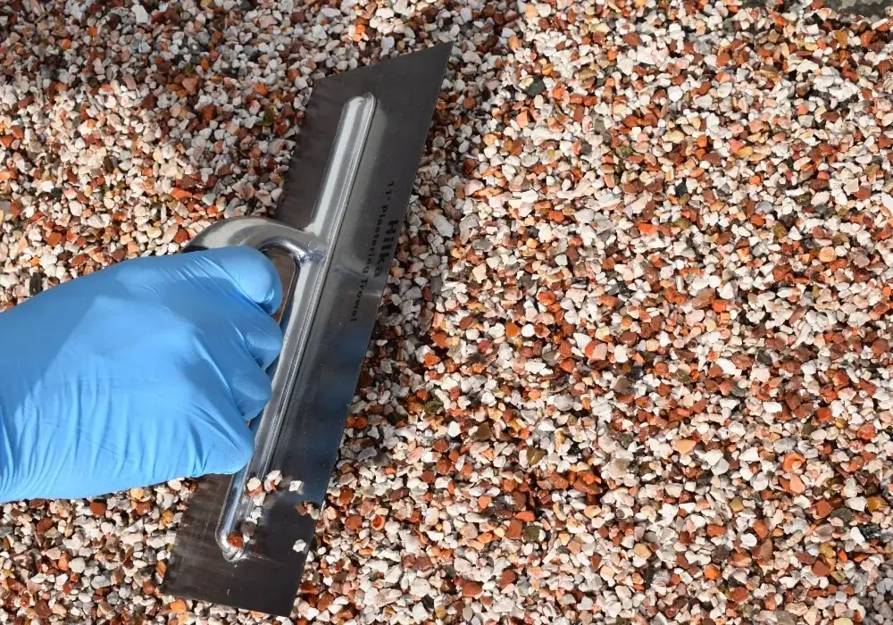 Resin Bound surface installed by SureLay UK on a residential property