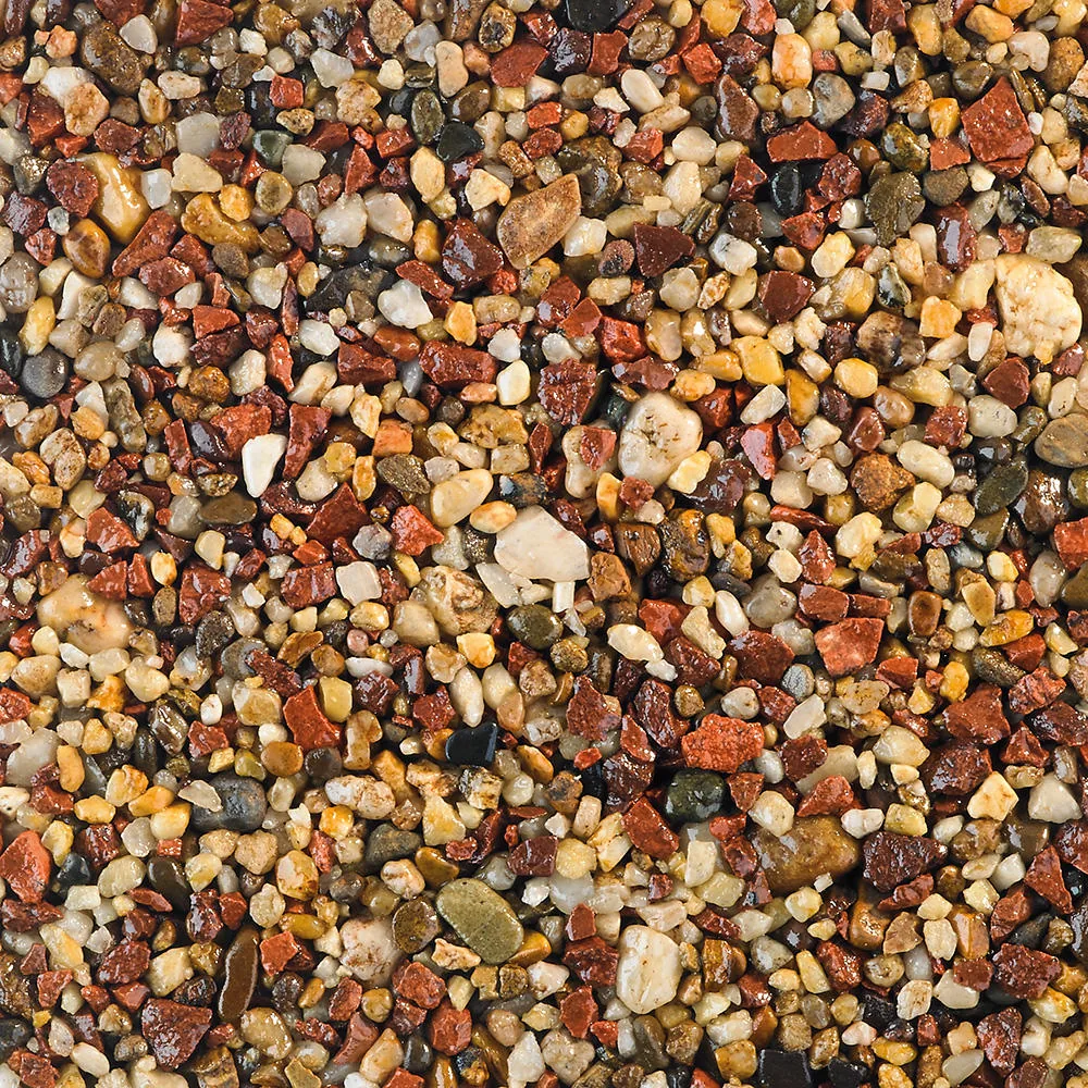 Daltex Sienna resin bound colour blend swatch — Warm